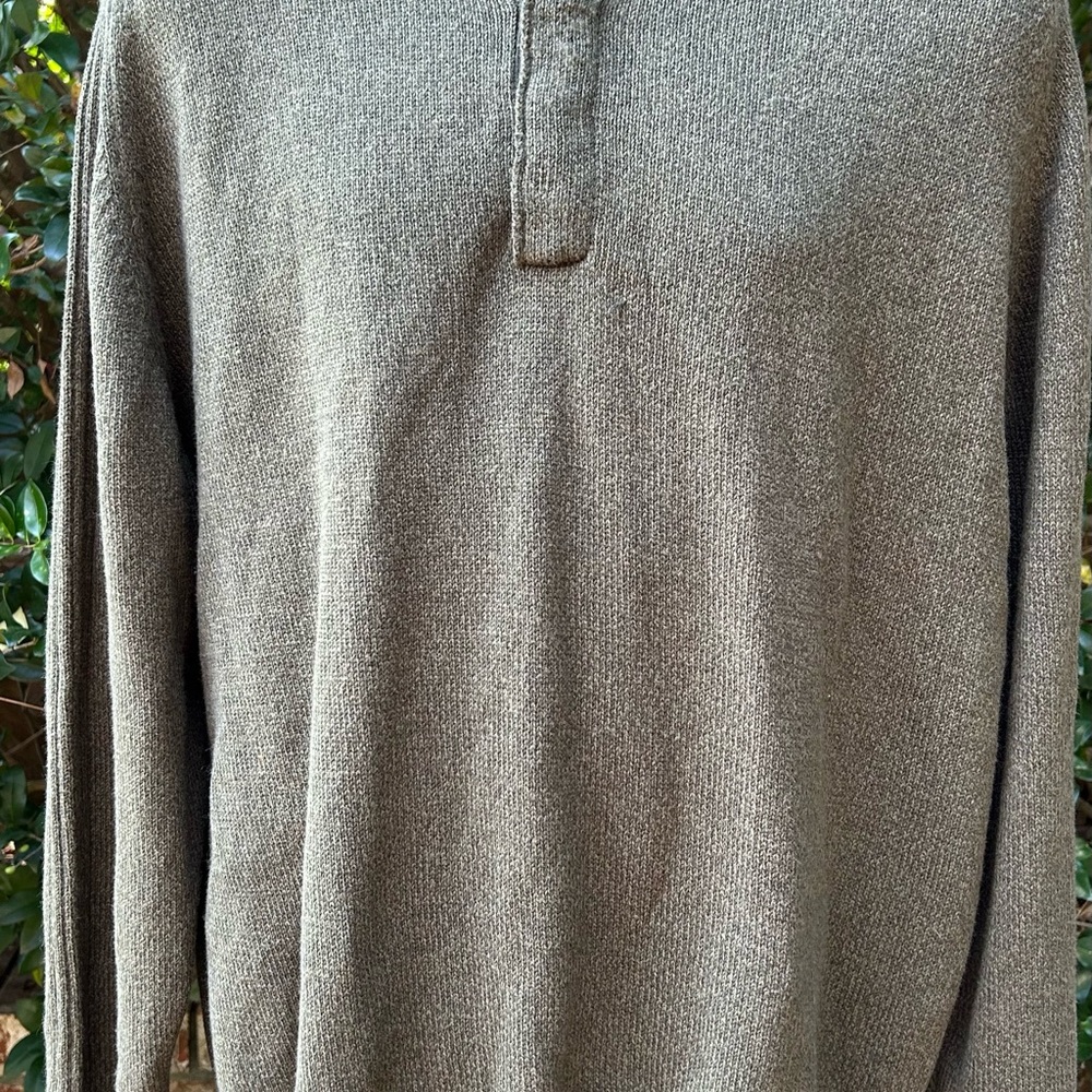Oscar de la Renta Winter Sweater Snap Buttons XXL